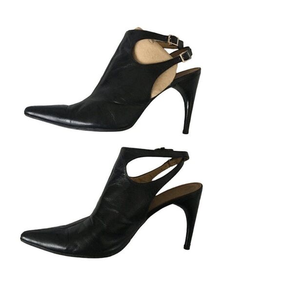 Black pointy toes heels - Picture 3 of 7